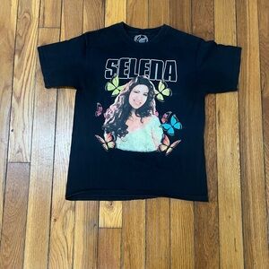 Selena Graphic T-Shirt with Butterfly Design